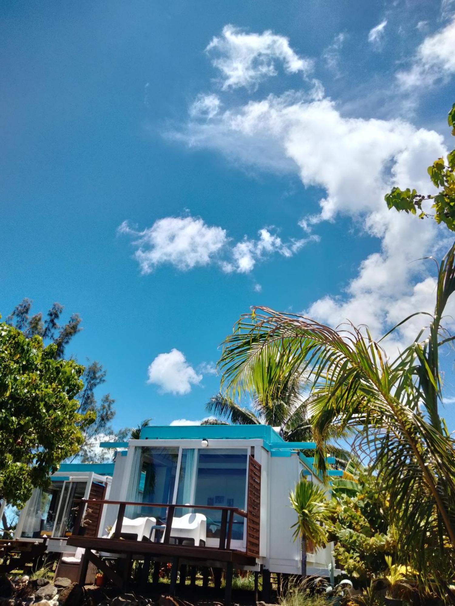Bungalow Vue Lagon 180 Degre, La Maison Bleue Moorea Exterior photo