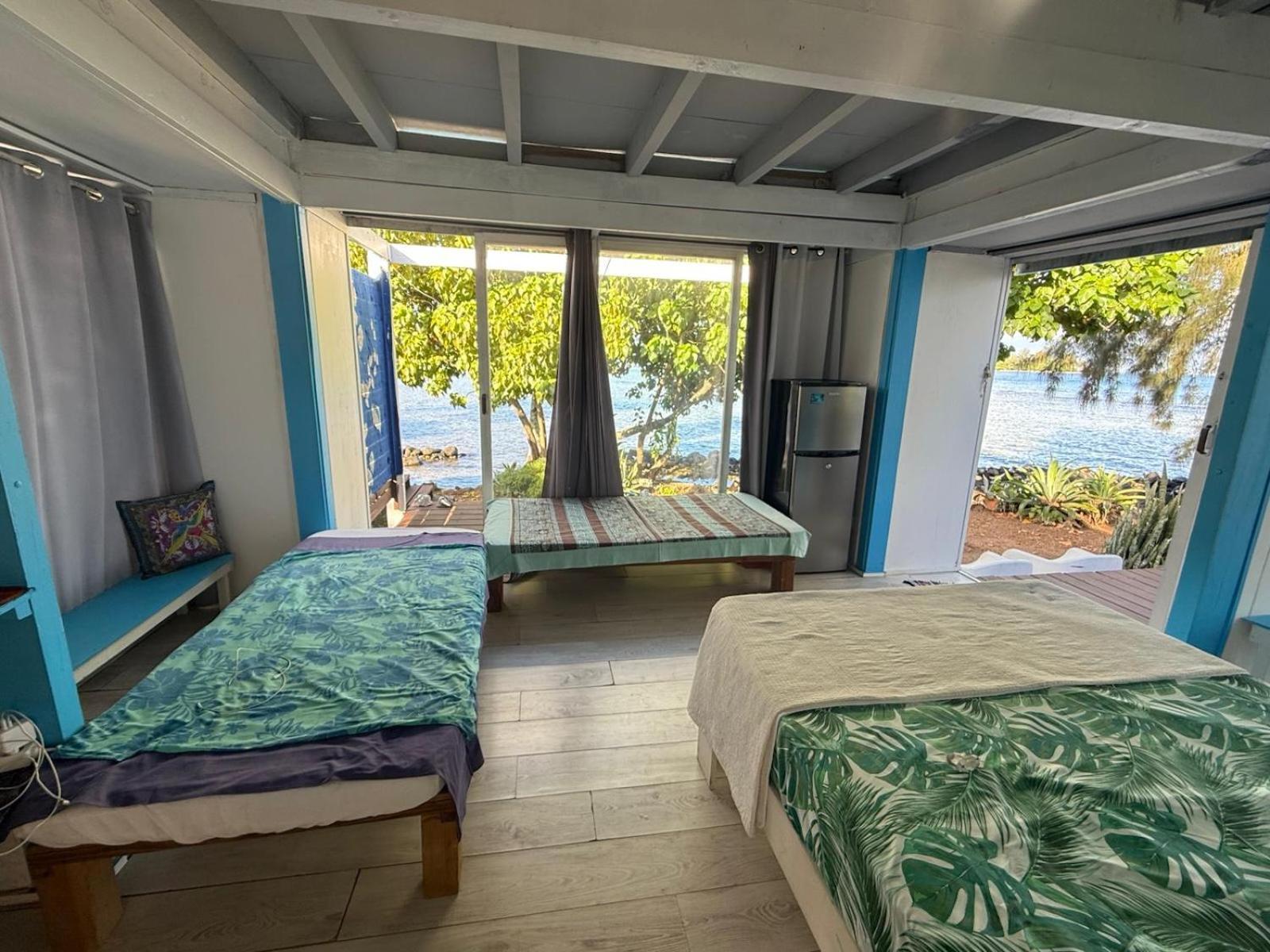 Bungalow Vue Lagon 180 Degre, La Maison Bleue Moorea Exterior photo